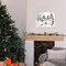 Christmas Canvas Wall Art Decor: Cute&Sweet Snowman Pictures Prints - Winter Decorations Paintings Posters Artwork - Indoor Farmhouse Framed Hanging 12"x10"
